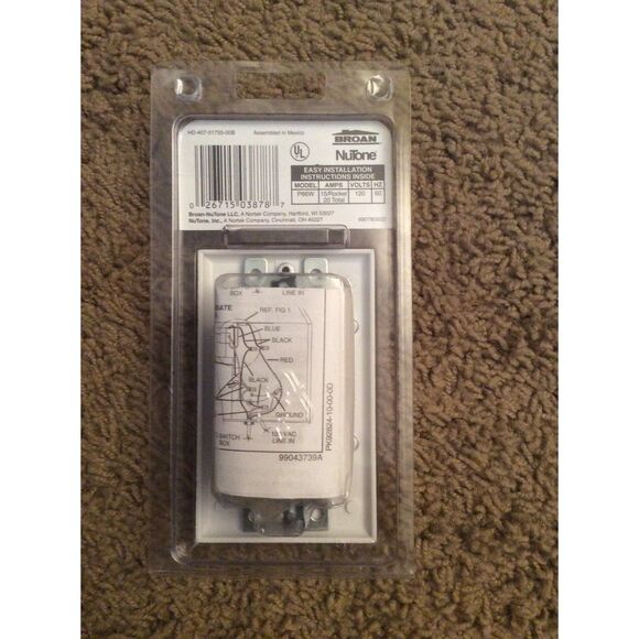 Broan 3 Function Contol Model P66W B27 - Picture 2 of 2